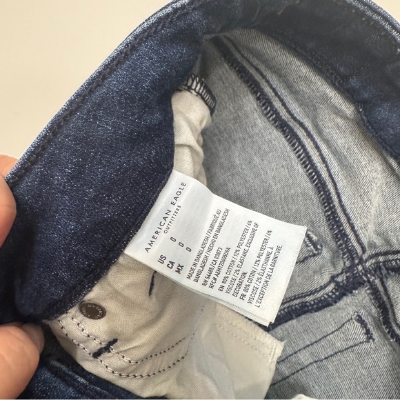 American eagle blue tom girl Bermuda shorts size 00 - Picture 10 of 11